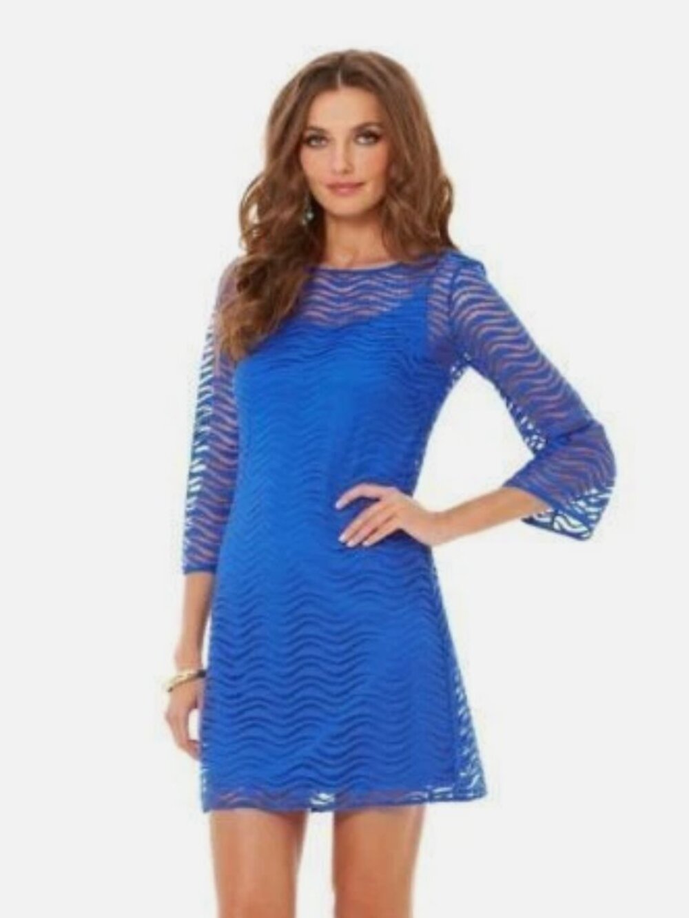 NWT! Lilly Pulitzer Topanga Blue Dress Size XS